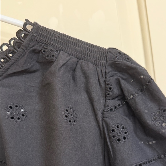 Caroline Constas Black Scalloped Top - Picture 5 of 13